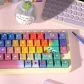 Bizarre Fantasy 104+34 / 54 Cherry Profile Keycap Set Cherry MX PBT Dye-subbed for Mechanical Gaming Keyboard